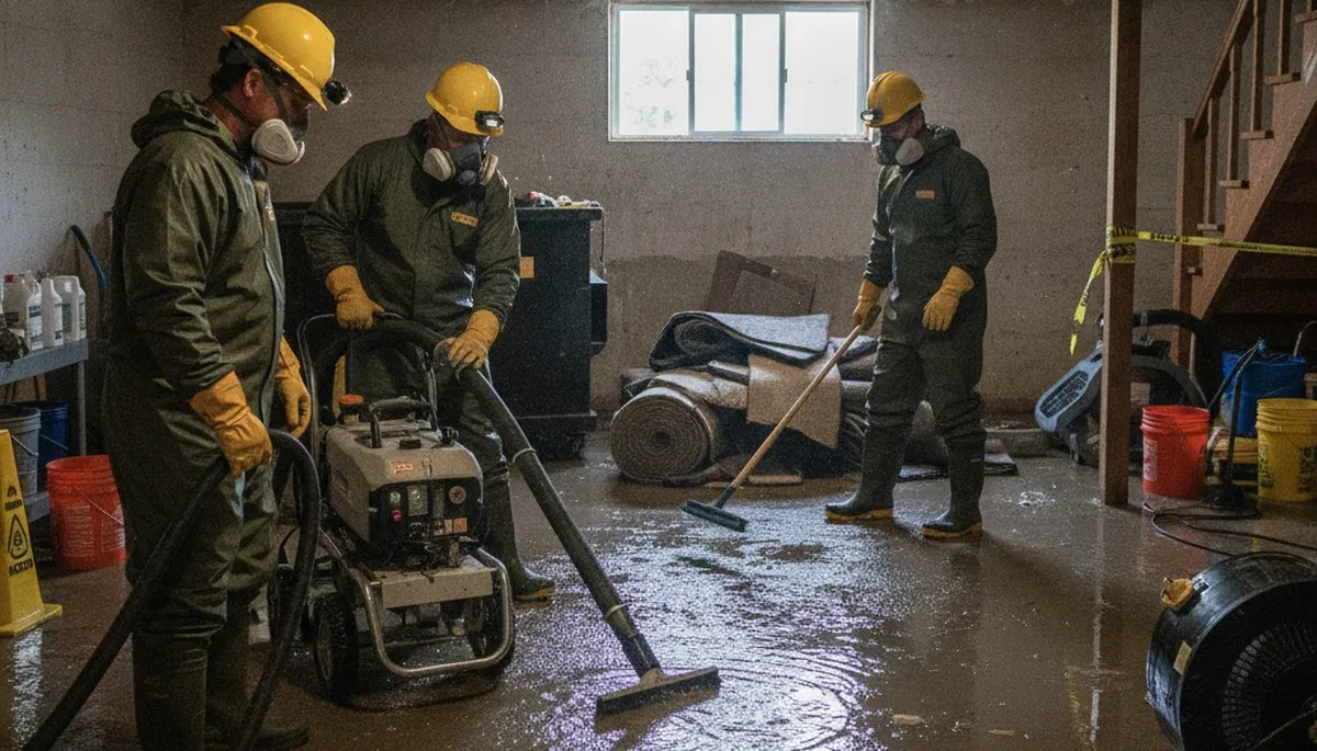Basement Flood Cleanup Image 1
