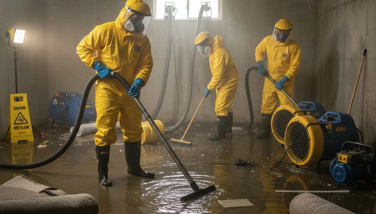 Basement Flood Cleanup Image 2