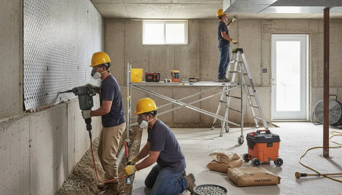 Basement Waterproofing Image 1