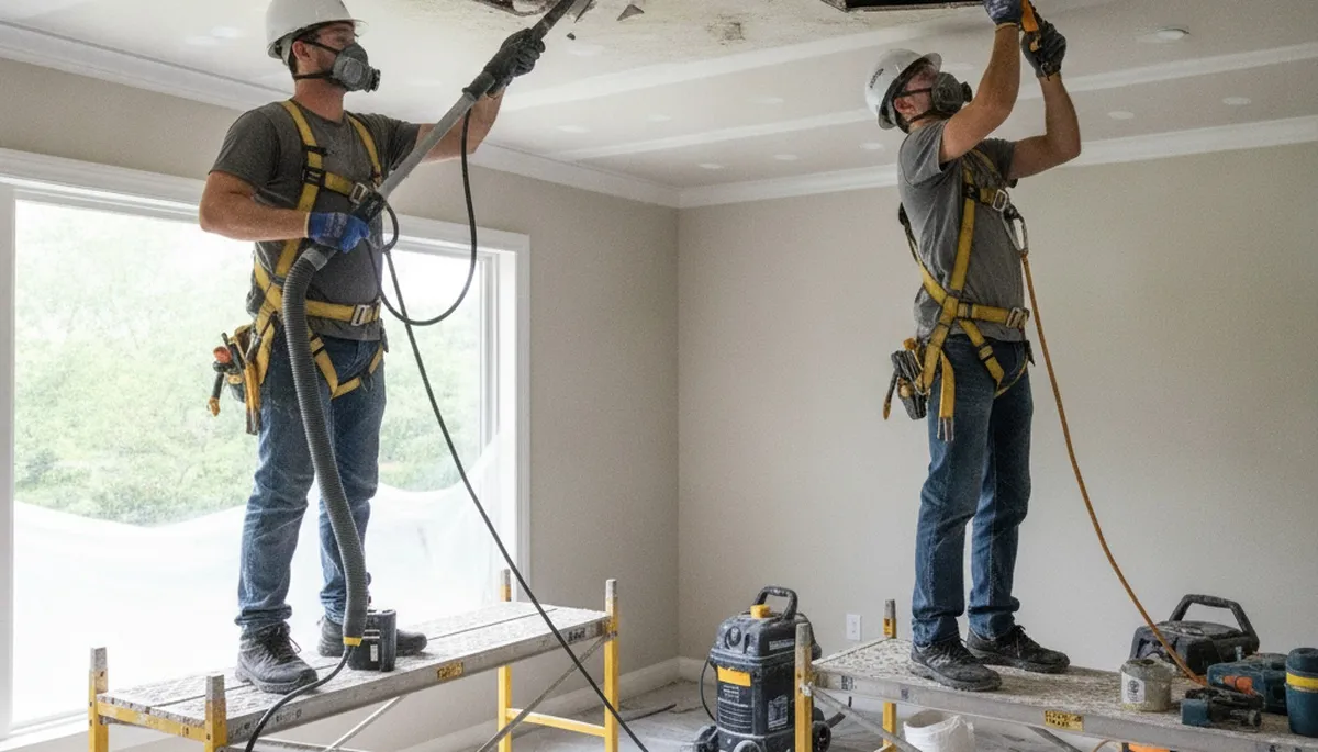 Ceiling Water Damage Repair Image 2