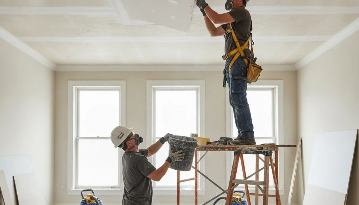 Ceiling Water Damage Repair Image 3