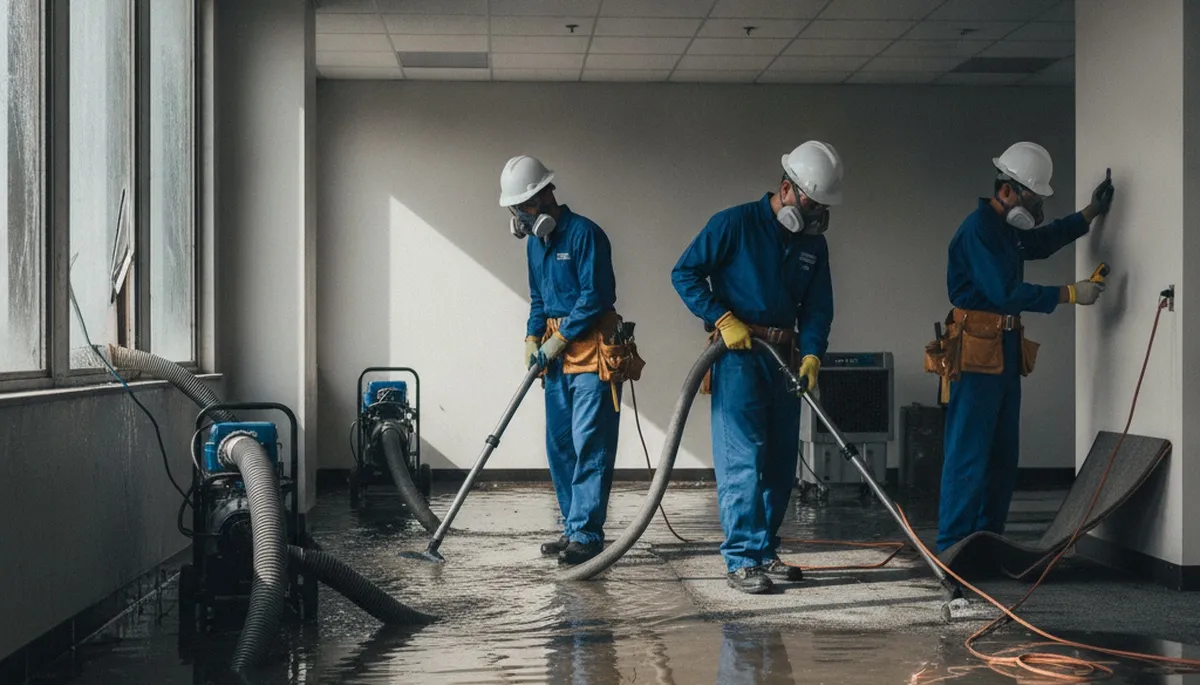 Commercial Water Damage Restoration Image 1