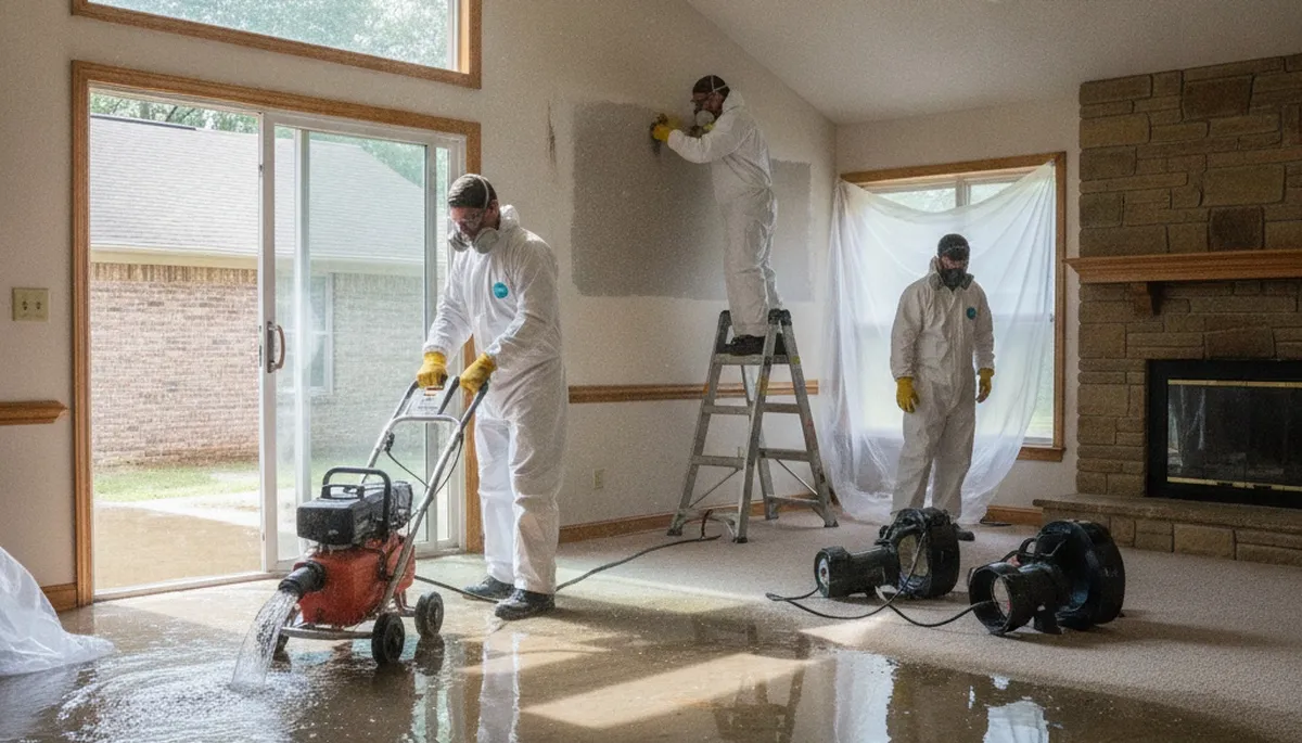 Water Damage Sherwood Ar Image 2